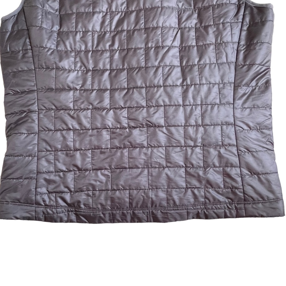 Patagonia Men’s Nano Puffer Vest Jacket Size L Forge Grey Lightweight Full Zip - Picture 9 of 11